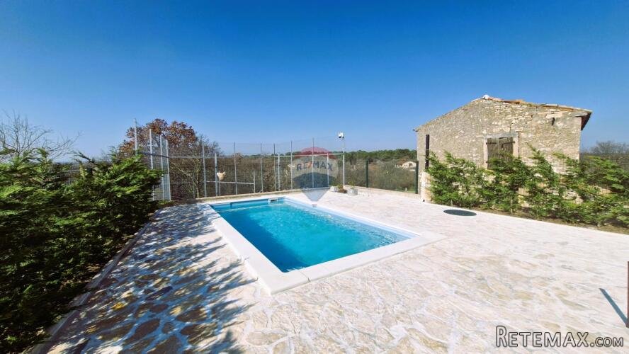Istra, Barban, Hrboki - kamena kuća s bazenom 100 m2 - 3