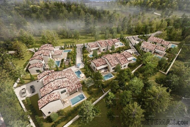 BARBAN - Zemljište za gradnju s projektom (kuća s bazenom).. - 4