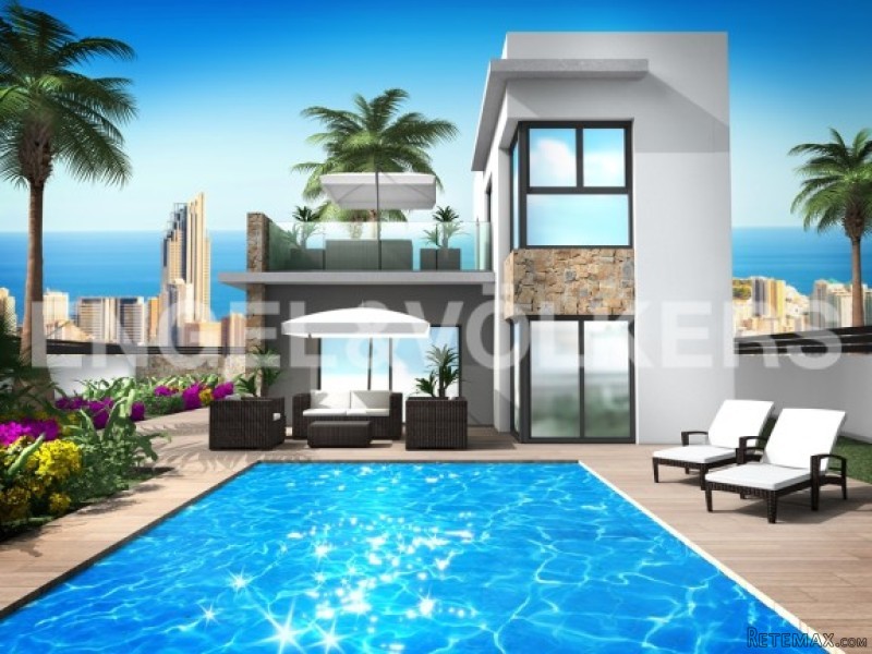 New Villas With Sea Views In Finestrat - 2
