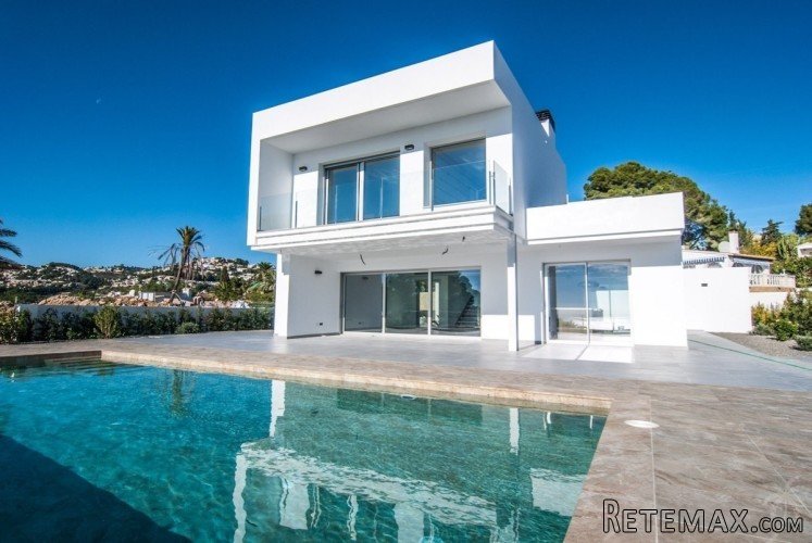 Luxury new build villa of modern..