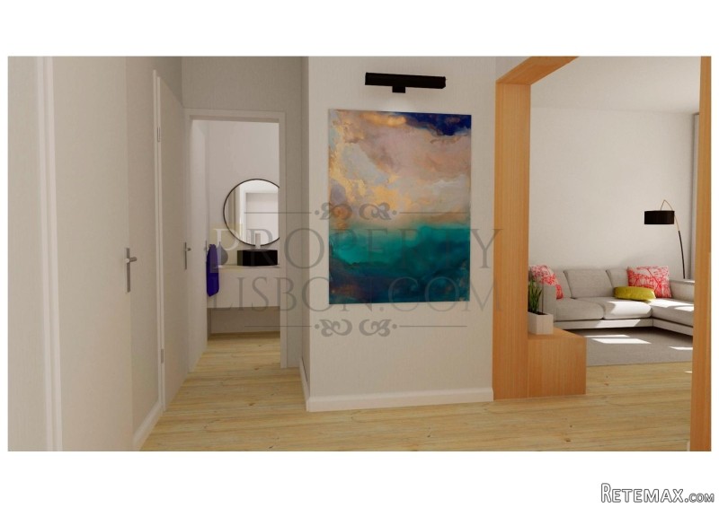 Renovated New T2 Lisbon Apartment with..