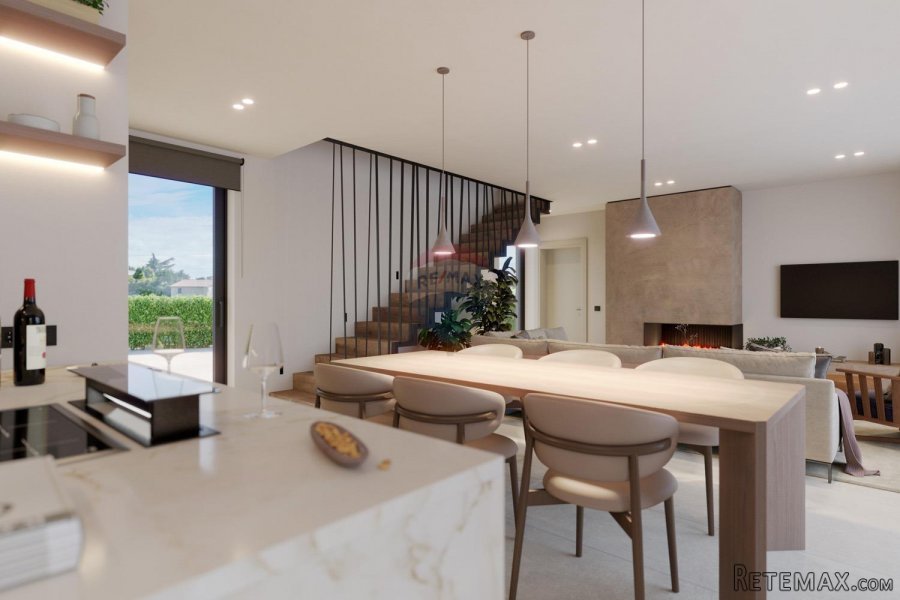 Istra, Kaštelir dvojna kuća s pogledom na more - 7