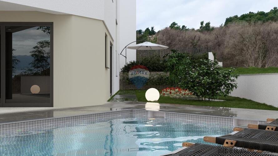 OTOK KRK-VRBNIK apartman u prizemlju sa bazenom - 3