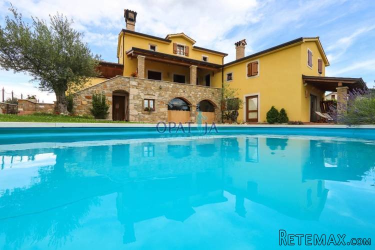 ISTRA-OKOLICA PAZINA!!!PREKRASNA KUĆA-VILLA S BAZENOM NA..