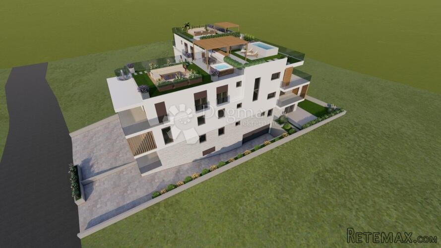 Vodice – Trosoban stan na 1. katu, 50 m od mora, terasa, bal - 3