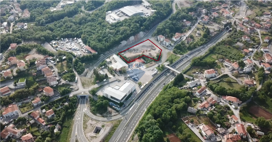 Matulji - zemljište u industrijskoj zoni, 4552 m2