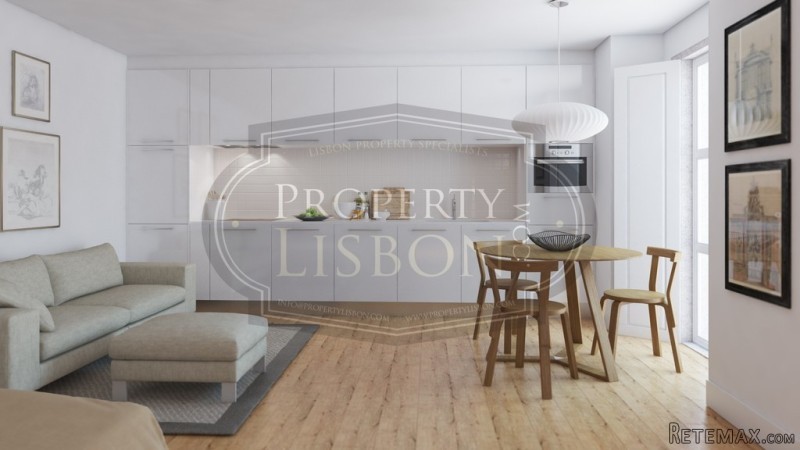 T1 Lisbon Apartment for Sale, Baixa - 2