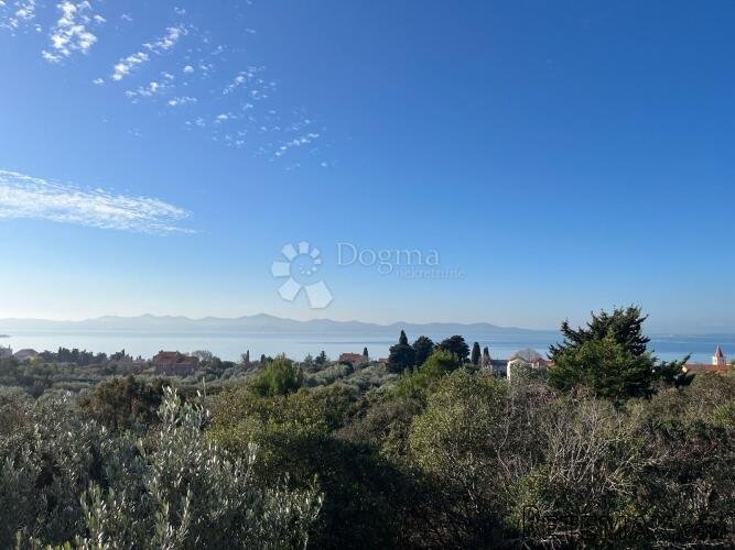 Građ.zemljište 1.400 m² panoramski pogled na more - Zadar, D