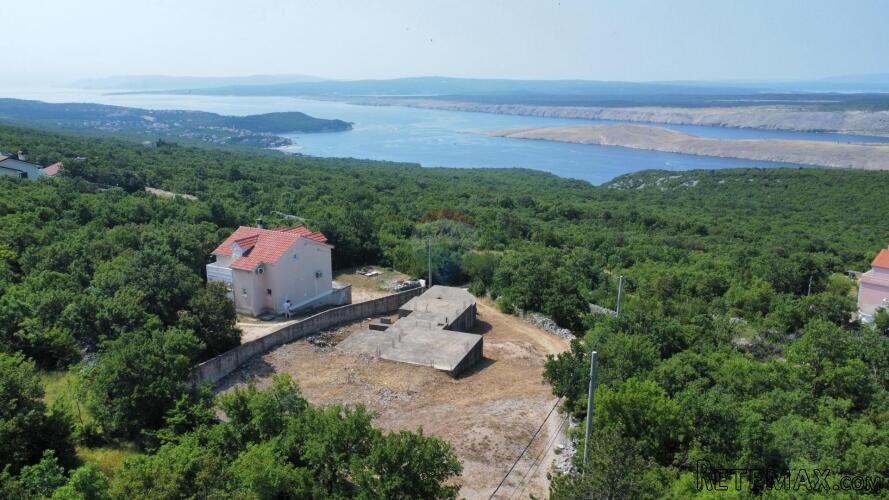 Crikvenica, Šmrika - građevinsko zemljište sa projektom