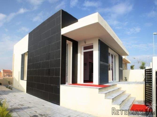 Several types of villas which can be built on different..