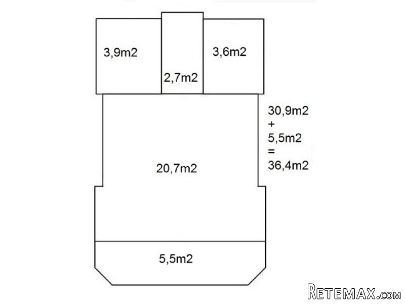 Stan 36m2, novogradnja,renoviran - 2
