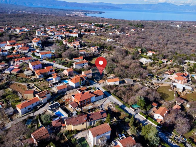 Dobrinj, Gabonjin - građevinsko zemljište, 914 m²