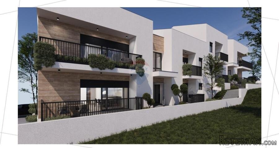 Istra, Žminj visokokvalitetan stan u novogradnji 52,92m2 - 2