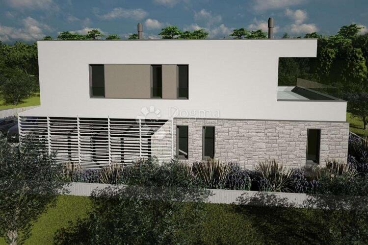 ŠTINJAN – ravna parcela s projektom za kuću s bazenom - 4