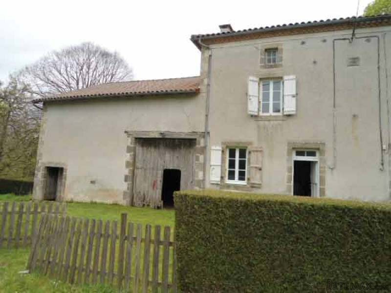 Stone House And Barn In The Limousin..