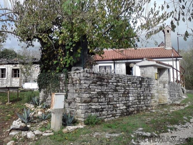 Istra, Oprtalj, kuća u nizu, 50m2, terasa - 2