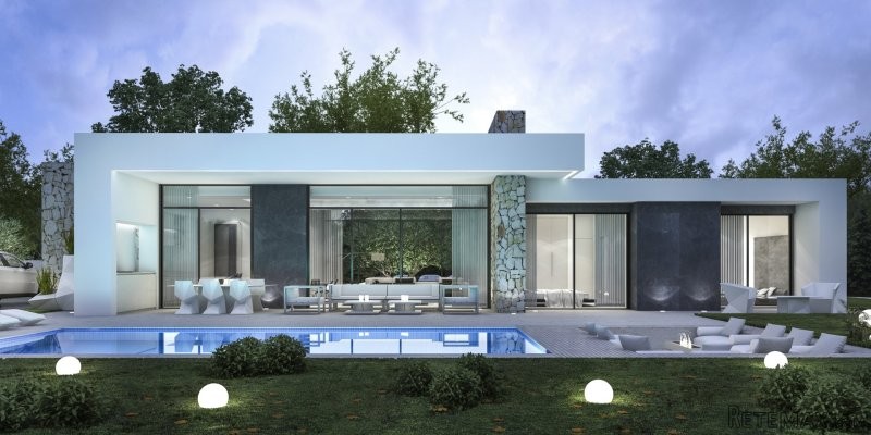 Modern design villa in Javea
