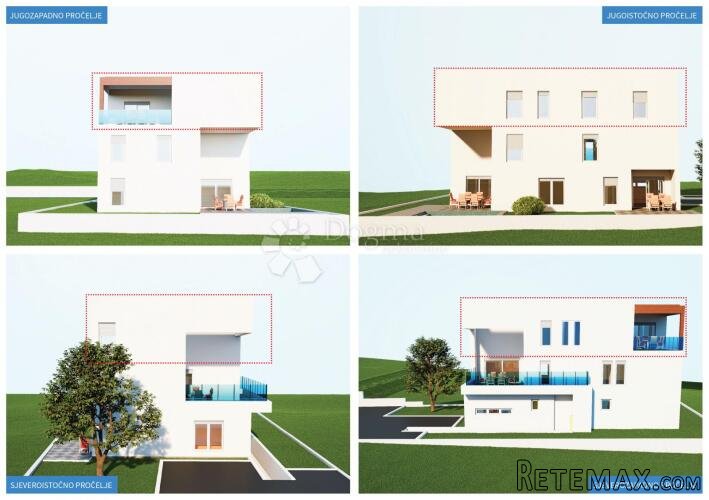 VODICE – PREDIVAN DVOSOBAN PENTHOUSE - 2
