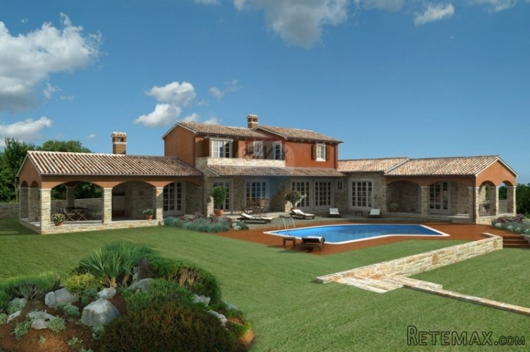 VILLA U IZGRADNJI 254 m2 NA PREDIVNOJ LOKACIJI