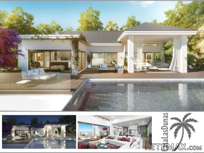 Available for construction of a modern villa on a plot with..