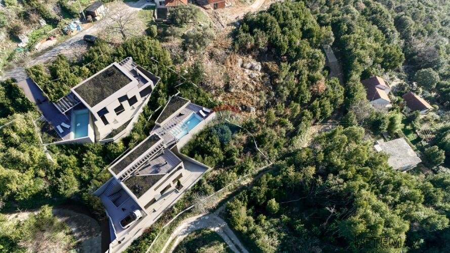 ISTRA, PLOMIN - Građevinsko zemljište s projektom i pogledom