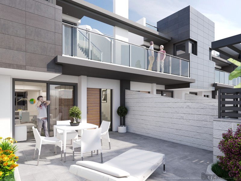 Elegance Townhouses In Playa Flamenca..