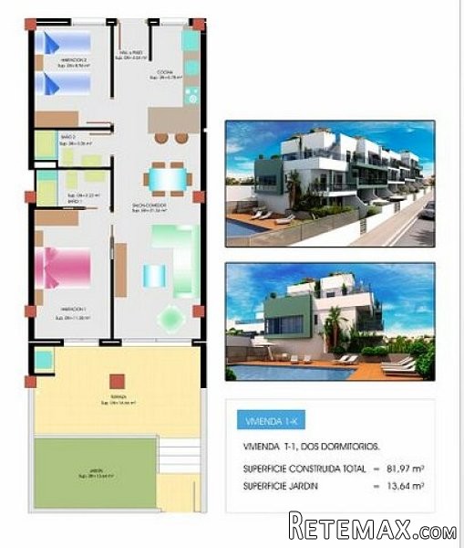 800 Metres to the Beach - 2 Bed 2 Bath..