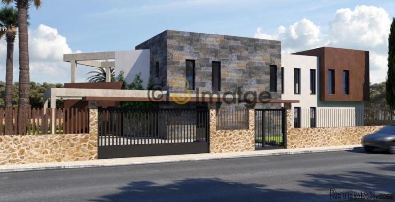 Modern new build with pool and land in..