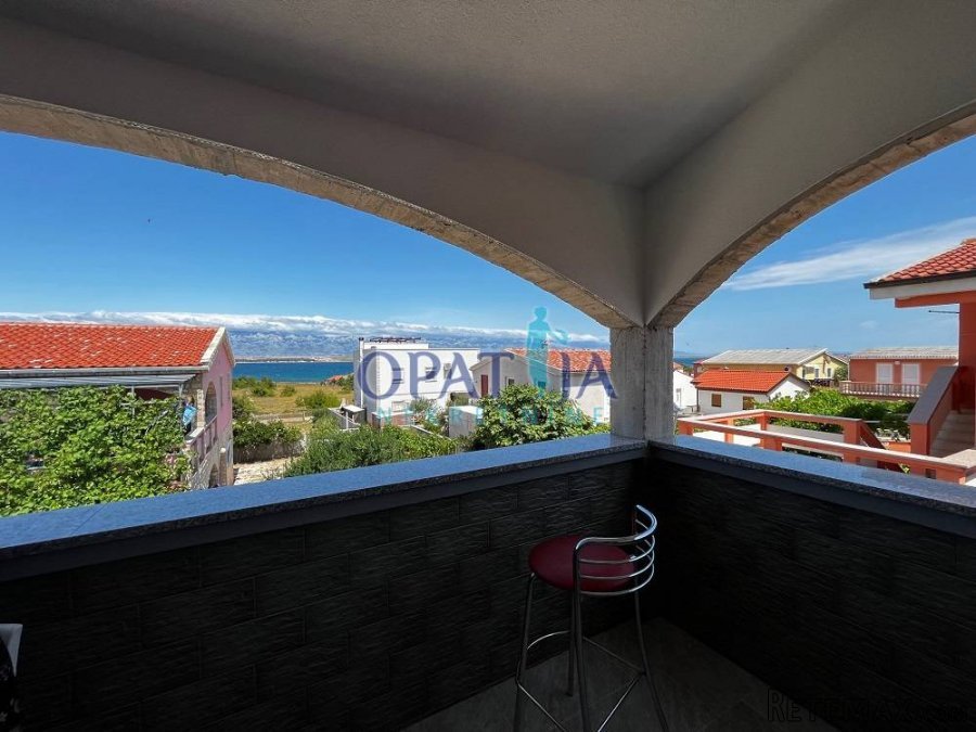 Vir, 2 apartmana sa velikom terasom i pogledom na more - 2