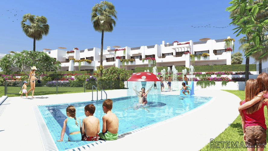 Residencial con extensas zonas arbóreas y ajardinadas en..