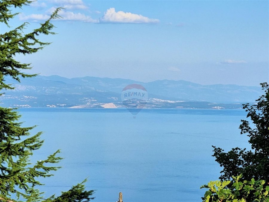 OPATIJA, BREGI- zemljište 1230 m2 sa pogledom na more - 2