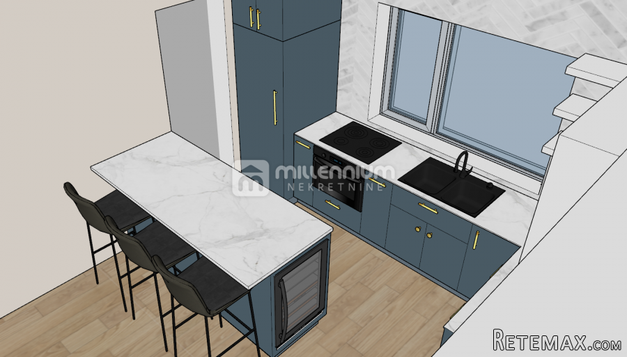 Kostrena, 170m2, samostojeća kuća u visokom roh bau - 8