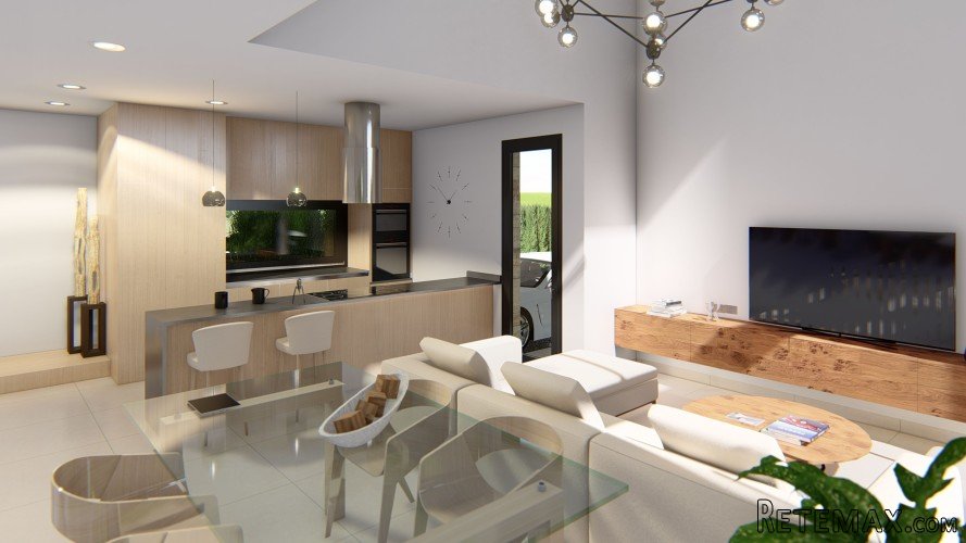 Luxury, modern, detached house on the edge of a small.. - 2