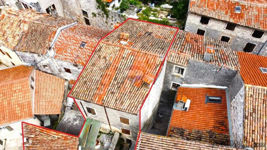 Istra, Bale, kuća u centru s vrtom, terasom i pogledom na m - 2
