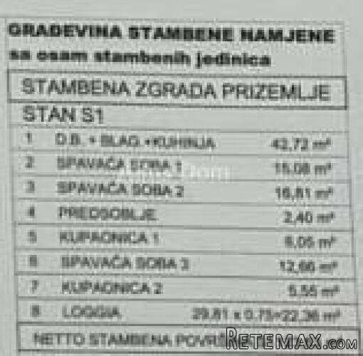 Novigrad – Novogradnja, stan 123,63 m² s loggiom 22 m² - 3