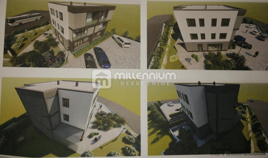 Rijeka, Zamet, građevinsko zemljište za 6 stanova