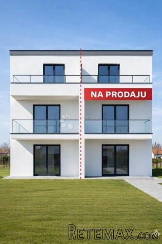 Privlaka(Škrapavac) - novogradnja/stan s okućnicom