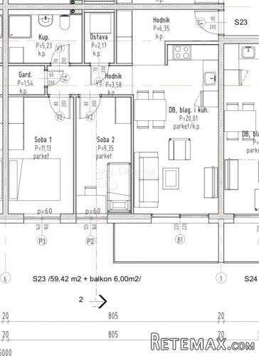 S23-NOVOGRADNJA - GRADIĆI - OD 3.000€ PO M2 - VL.GOR - 2