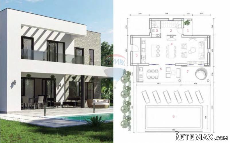 ISTRA, MODERNA VILLA S BAZENOM I POGLEDOM NA MORE-... - 3