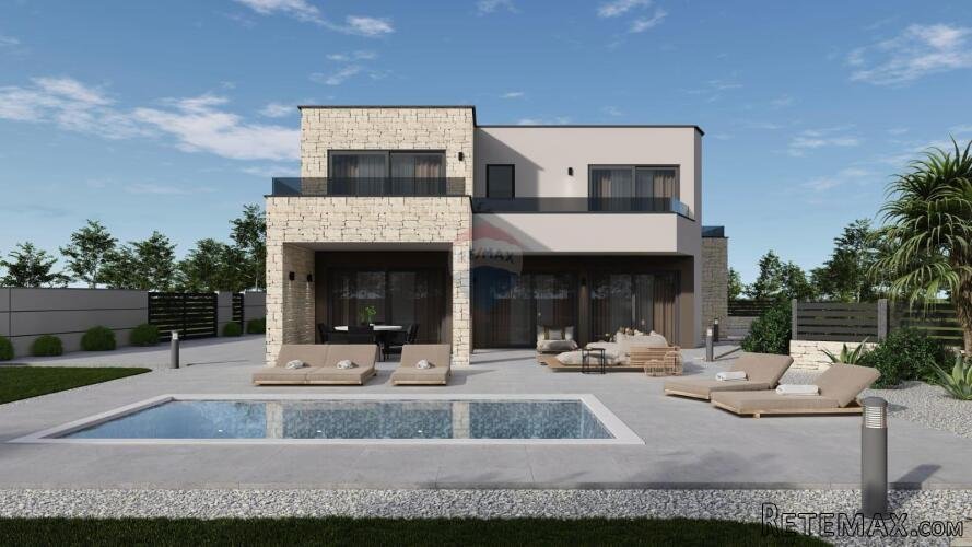 Istra, Poreč, okolica-moderna kuća novogradnja s pogledom na - 2