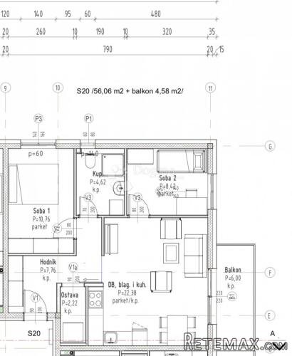 S20-NOVOGRADNJA - GRADIĆI - OD 3.000€ PO M2 - VL.GOR - 2