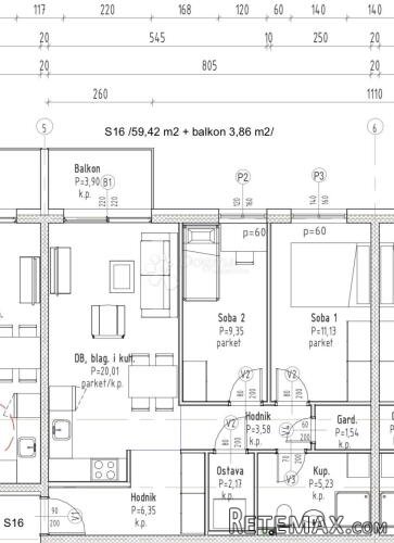 S16-NOVOGRADNJA - GRADIĆI - OD 3.000€ PO M2 - VL.GOR - 2