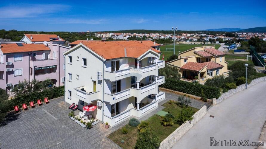 Krk - kuća sa sedam stanova, panoramski pogled