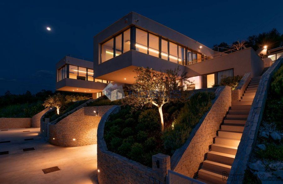 Korčula, moderna luksuzna vila, 190m2 , bazen, pogled - 9