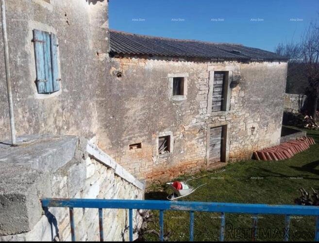 Pazin, Istra - dvije stare kamene kuće s velikim zemljištem - 3