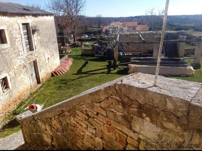 Pazin, Istra - dvije stare kamene kuće s velikim zemljištem - 4