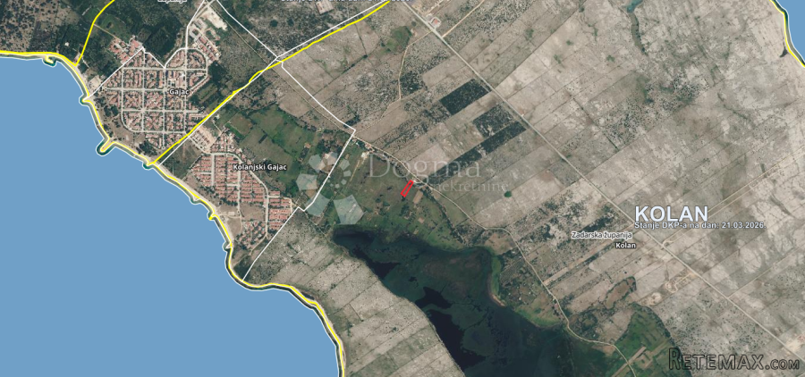 ATRAKTIVNA PARCELA NA PRODAJU - KOLAN-OTOK PAG - 2