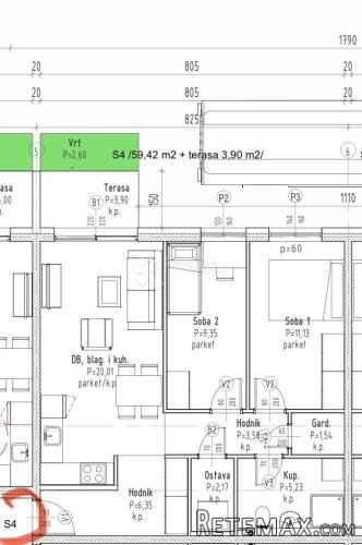 S4-NOVOGRADNJA - GRADIĆI - OD 3.000€ PO M2 - VL.GOR - 2