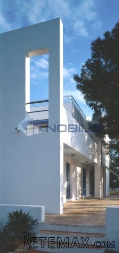 Ibiza, Cala Vadella, villa s bazenom, pogled na Sredozemno.. - 9