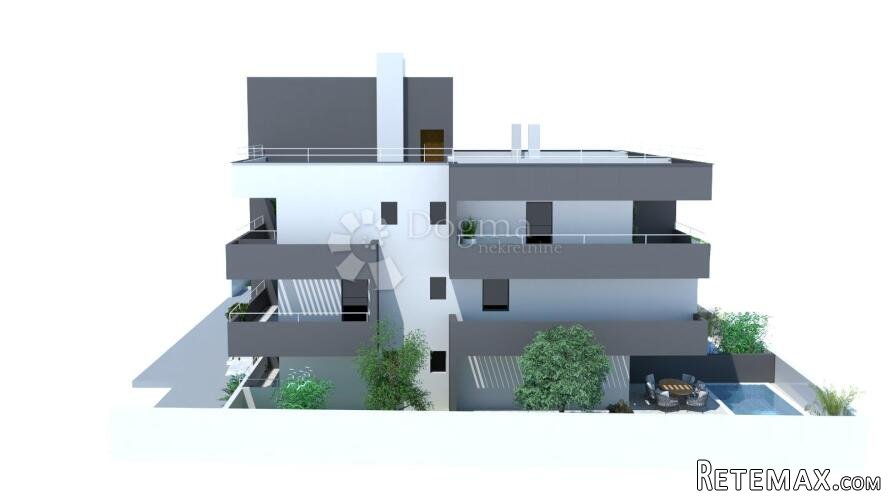 Apartman S4 100m od mora, Nin